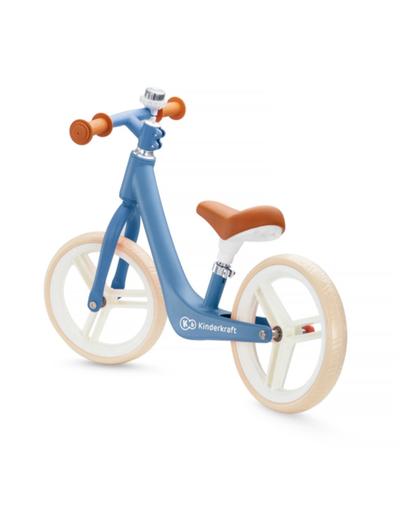 Rowerek biegowy Kinderkraft FLY PLUS niebieski wiek 3+