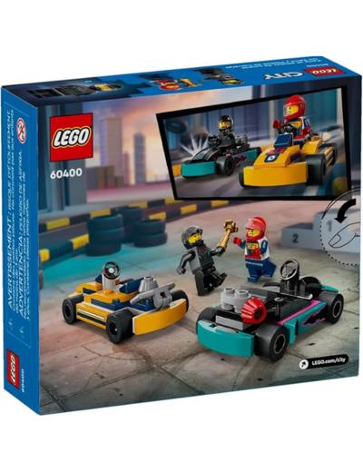 LEGO Klocki City 60400 Gokarty i kierowcy wyścigowi
