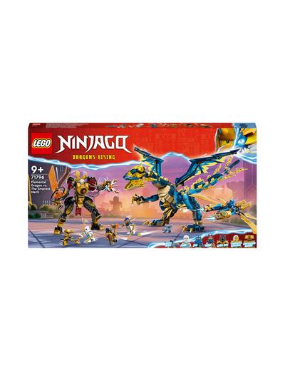 Klocki LEGO Ninjago 71796 Smok żywiołu kontra mech cesarzowej - 1038 elementów, wiek 9 +