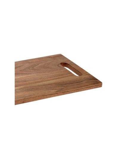 Kuchenna deska drewniana do krojenia serwowania z uchwytem 50x25,5 cm