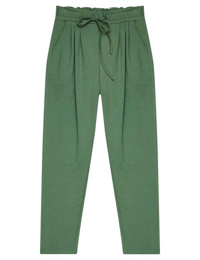 Spodnie dresowe damskie - zielone