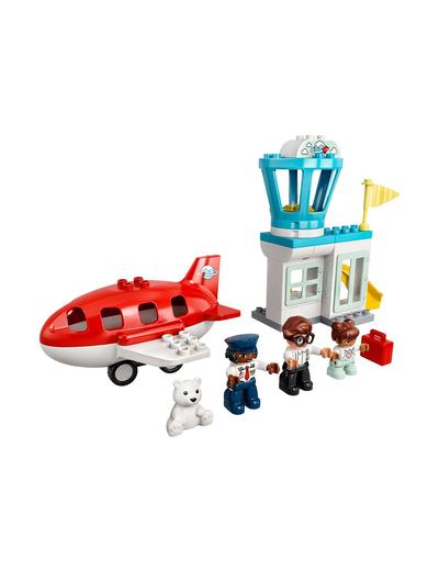 LEGO DUPLO Town - Samolot i lotnisko 10961-  28 elementów, wiek 2+