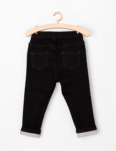 Spodnie niemowlęce jeansowe- czarne