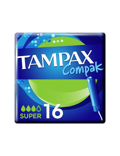 Tampax Compak Super Tampony z aplikatorem 16szt