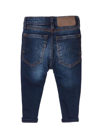 Spodnie chłopięce jeansowe- granatowe