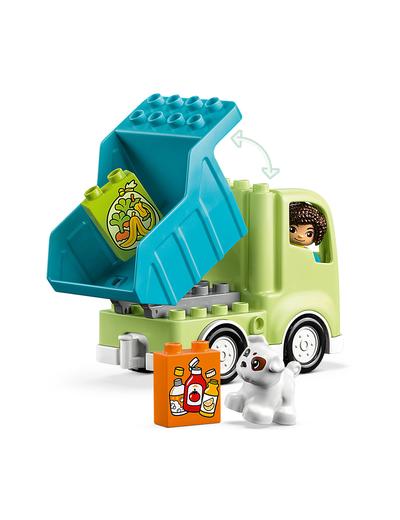 Klocki LEGO Duplo 10987 Ciężarówka recyclingowa - 15 elementów, wiek 2 +