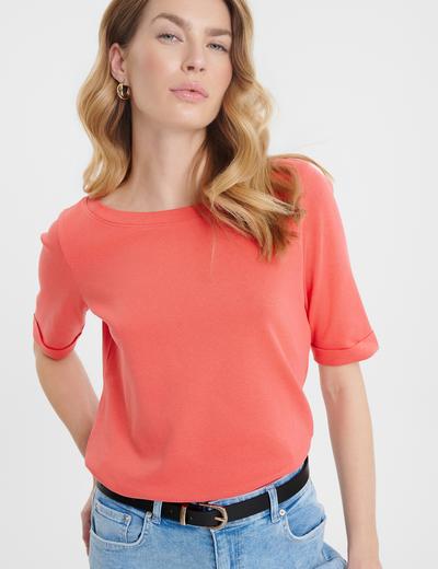 Koszulka damska pomarańczowa