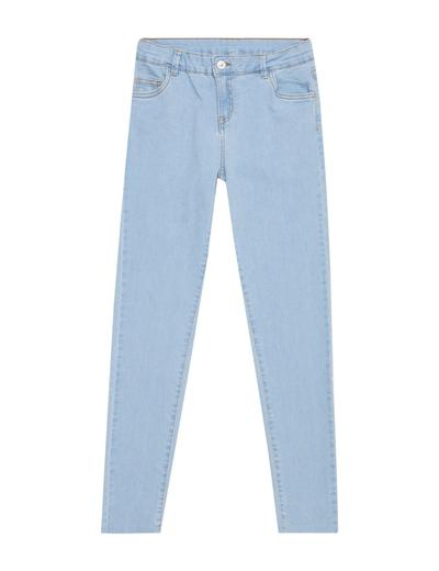 Jasnoniebieskie jeansy typu skinny