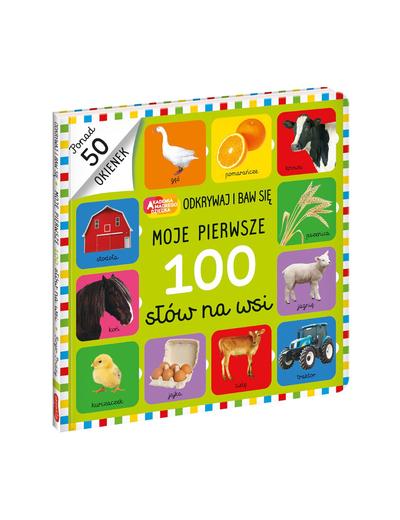 Książka dla dzieci- Moje Pierwsze 100 Słów Na Wsi
