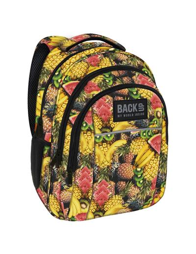 Plecak szkolny BACKUP w kolorowe owoce