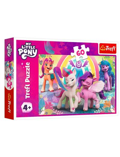 Puzzle 60 elementów W świecie przyjaźni Kucyki Pony