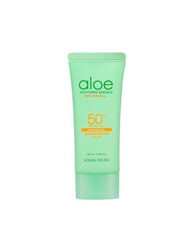 Holika Holika Aloe Soothing Essence Face & Body Waterproof Sun Gel SPF50+ żel przeciwsłoneczny do twarzy i ciała - 100ml