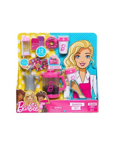 Barbie zestaw baristy 12elementów