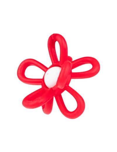 Grzechotka kwiatek - czerwona