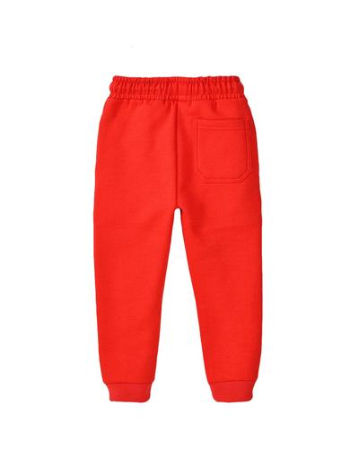 Spodnie dresowe chłopięce czerwone