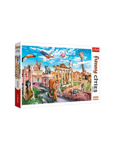 Puzzle 1000 Funny Cities - Dziki Rzym
