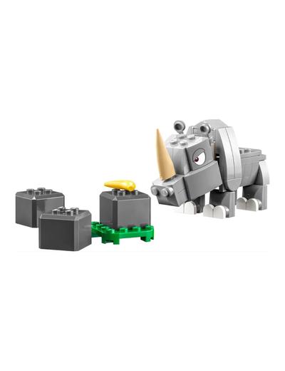 Klocki LEGO Super Mario 71420 Nosorożec Rambi - zestaw rozszerzający - 106 elementów, wiek 7 +