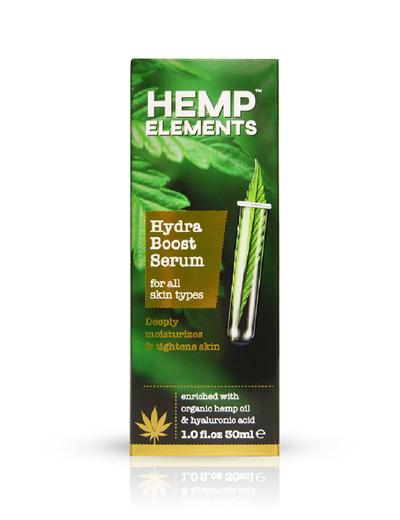 Hemp Elements Skin Hydra Boost nawilżające serum do twarzy z olejem konopnym 30ml