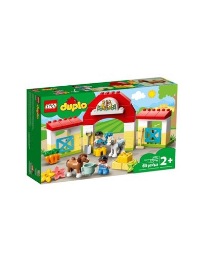 Klocki LEGO Duplo - Stadnina i Kucyki - 65 elementów wiek 2+