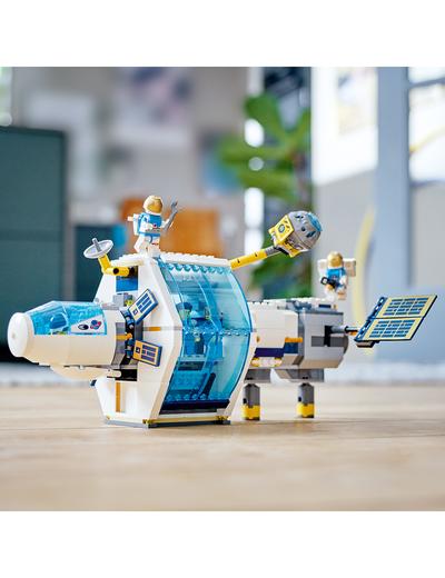 LEGO City - Stacja kosmiczna na Księżycu 60349 - 500 elementów, wiek 6+