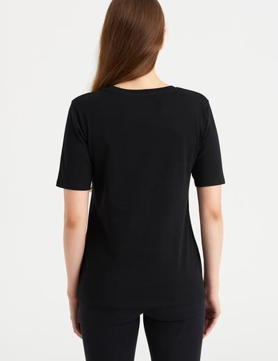 Koszulka damska czarna - Greenpoint