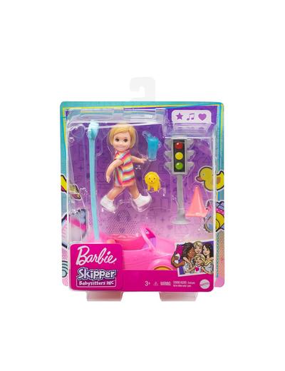 Barbie Lalka opiekunka z autkiem - 3+