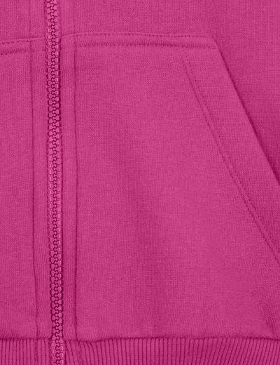 Różowa rozpinana bluza dresowa z kapturem - Limited Edition