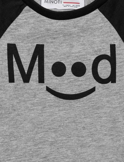 T-shirt niemowlęcy szary Mood