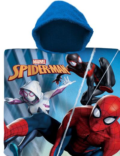 Spiderman poncho kąpielowe 120x60 cm