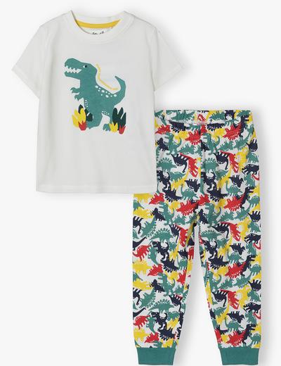 Pidżama w dinozaury dla chłopca