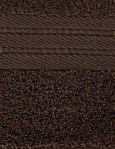 Ręcznik kaya (09) 70x140 cm brązowy