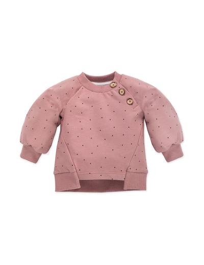 Bluza różowa z guzikami Petit Lou
