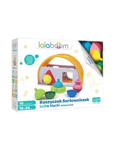 Zabawki sensoryczne Lalaboom - Koszyczek Sortowniczek