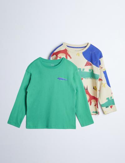 Bluzki dzianinowe z kolorowymi printami - unisex - Limited Edition