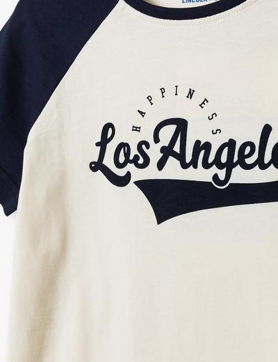 T-shirt dziewczęcy - Los Angeles - Lincoln&Sharks