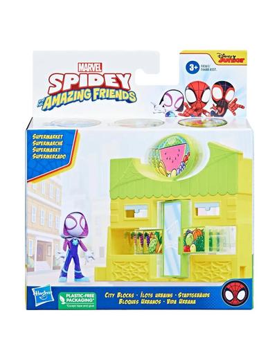 Hasbro Zestaw z figurką Spidey Supermarket + figurka akcji Ghost Spider