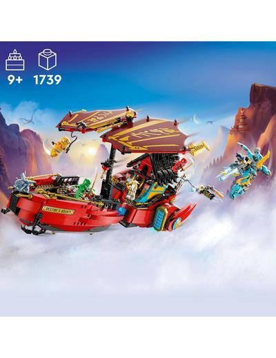 Klocki LEGO Ninjago 71797 Perła Przeznaczenia - wyścig z czasem - 1739 elementów, wiek 9 +