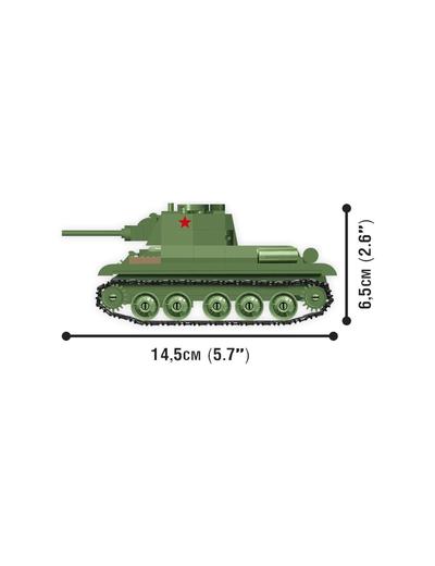 Klocki Cobi Czołg T-34 - 258 klocków wiek 6+