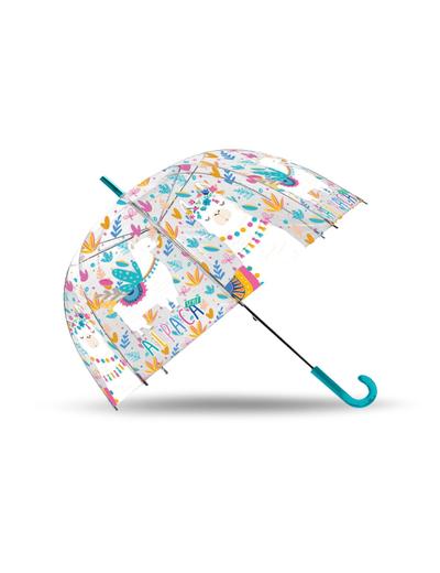 Parasolka przezroczysta, manualna, 52 cm Lama
