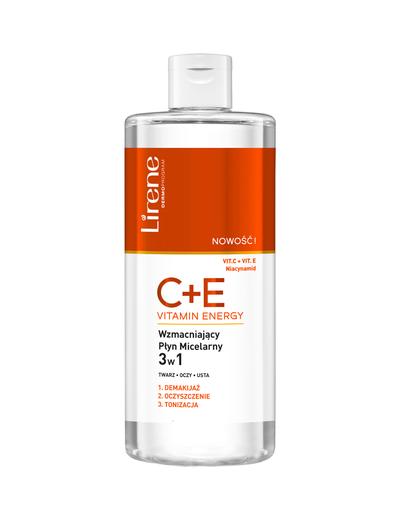 Lirene C+E Vitamin Energy Wzmacniający płyn micelarny 3w1 400 ml