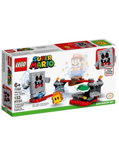 Lego Super Mario 71364-Tarapaty w forcie Whompa - zestaw rozszerzający - 133 elementy wiek 6+