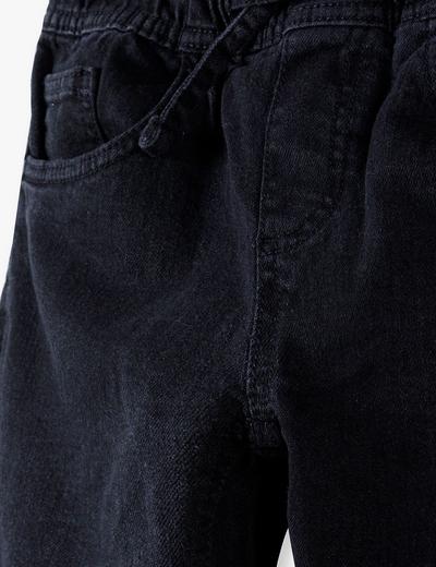 Spodnie chłopięce jeansowe- czarne