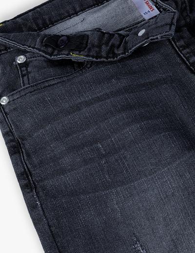 Szorty chłopięce jeansowe w kolorze szarym