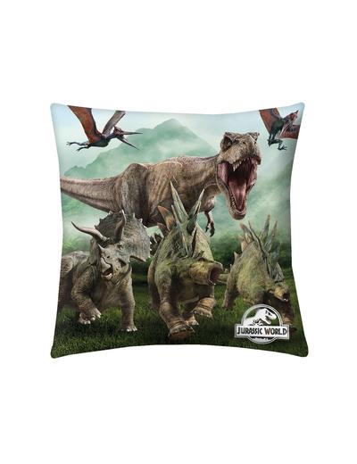 Kolorowa poduszka Jurassic World 40x40cm