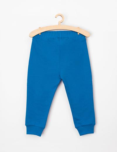 Spodnie dresowe niemowlęce- niebieskie