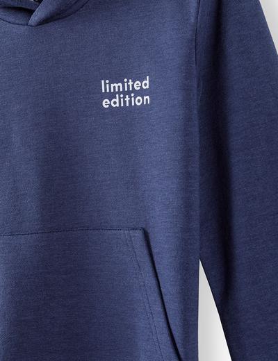 Bluza dresowa chłopięca z kapturem- Limited Edition