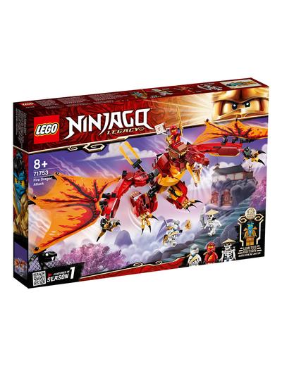 LEGO Ninjago 71753 - Atak smoka ognia - 563 elementów, wiek 8+