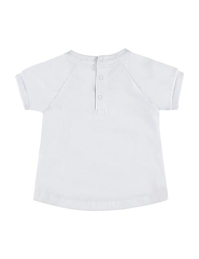 Dziewczęca bluzka z krótkim rękawem biały