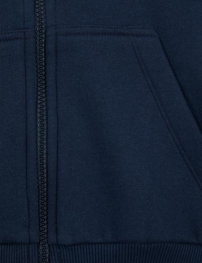 Granatowa bluza dresowa z kapturem - unisex - Limited Edition