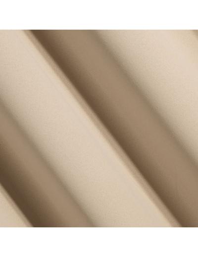 Zasłona zaciemniająca jednokolorowa - beżowa - 135x250cm